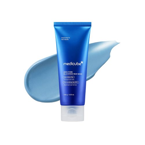 ماسک ضد جوش سرسیاه و کنترل منافذ مدی کیوب medicube zero pore blackhead mud mask 100g