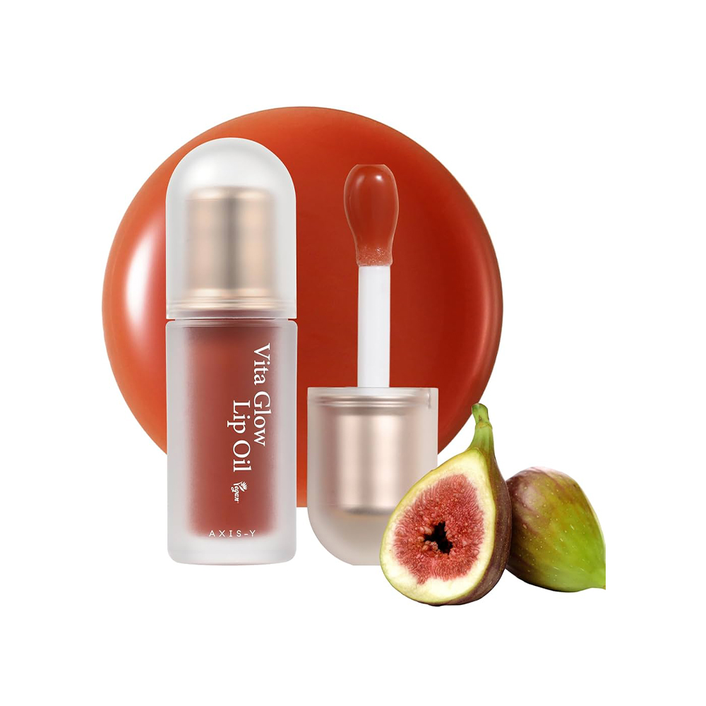 لیپ بالم ویتامین و براق کننده اکسیس وای 5 axis y vita glow lip oil cozy fig