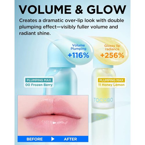 روغن لب حجم دهنده توکوبو TOCOBO Juicy Berry Plumping Lip Oil