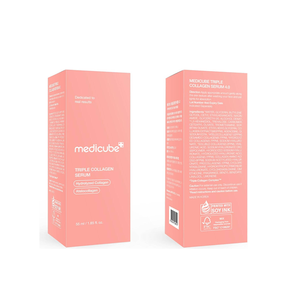 سرم جوانساز کمپلکس کلاژن مدی کیوب 6 سرم جوانساز کمپلکس کلاژن مدی کیوب medicube triple collagen serum 4.0