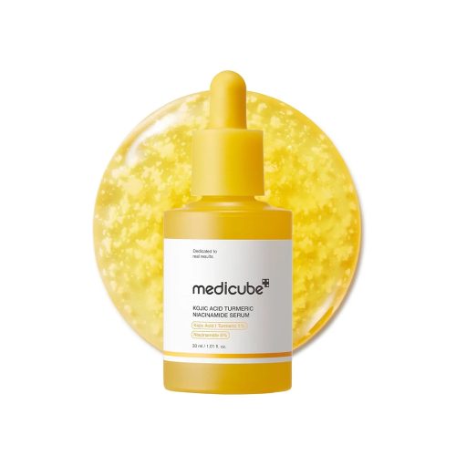 سرم ضد لک و روشن کننده کوجیک اسید و نیاسینامید مدی کیوب medicube kojic acid turmeric niacinamide serum