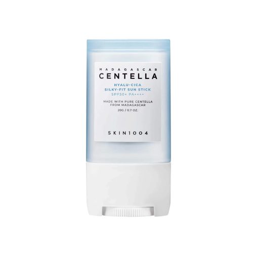 ضد آفتاب استیکی تسکین دهنده و آبرسان هیالو سیکا اسکین 1004 SKIN1004 Madagascar Centella Hyalu Cica Silky Fit Sun Stick