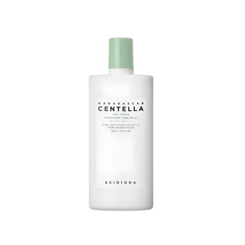 ضد آفتاب تسکین دهنده تی تریکا سنتلا اسکین 1004 SKIN1004 Madagascar Centella Tea-Trica Soothing Sun Milk