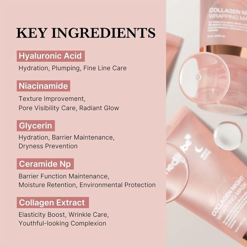 ماسک شب لایه بردار کلاژن مدی کیوب 7 ماسک شب لایه بردار کلاژن مدی کیوب Medicube Collagen Night Wrapping Mask