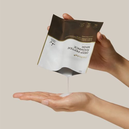 ماسک ورقه ای ضد چروک و روشن کننده پپتاید مدی کیوب Medicube Deep Peptide Radiance Mask