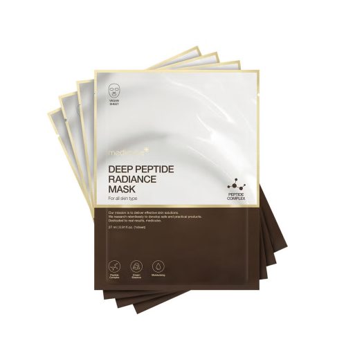 ماسک ورقه ای ضد چروک و روشن کننده پپتاید مدی کیوب Medicube Deep Peptide Radiance Mask