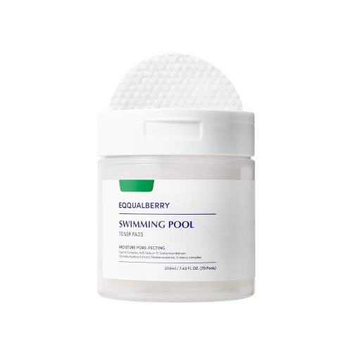 پد تونر تسکین دهنده و آبرسان اکوال بری eqqualberry swimming pool toner pads