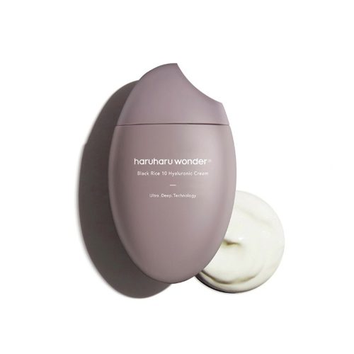 کرم آبرسان برنج سیاه هارو هارو واندر haruharu wonder black rice 10 hyaluronic cream 50ml