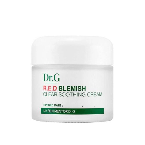 کرم تسکین دهنده و آبرسان رد بلمیش دکتر جی Dr.G R.E.D Blemish Clear Soothing Cream