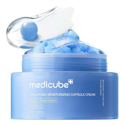 کرم کپسولی آبرسان و مرطوب کننده هیالورونیک اسید مدی کیوب Medicube Hyaluronic Acid Moisturising Capsule Cream