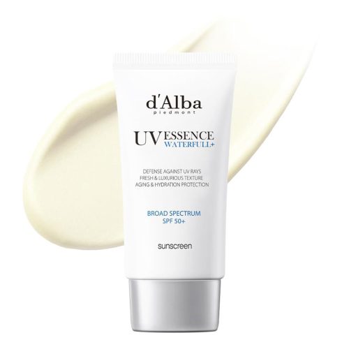 اسنس ضد آفتاب ترافل سفید واترفول د البا آبرسان و جوانساز D'Alba Waterfull Essence Sun Cream
