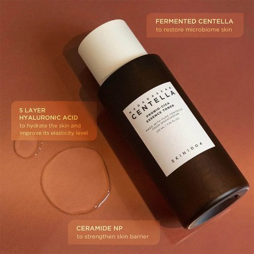 تونر اسنس پروبیو سیکا اسکین 1004 تقویت کننده و تسکین دهنده SKIN1004 Madagascar Centella Probio-Cica Essence Toner