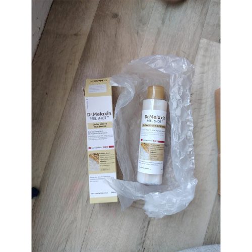 تونر روشن‌ کننده برنج سفید پیل شات دکتر ملاکسین Dr. Melaxin Peel Shot Glow White Rice Toner 200ml