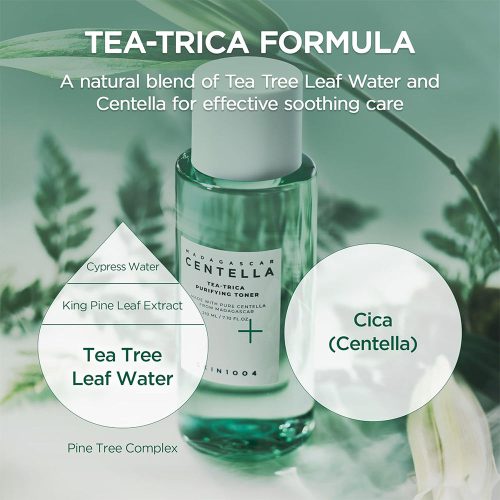 تونر ضد جوش تی تریکا اسکین 1004 SKIN1004 Centella Tea-Trica Purifying Toner