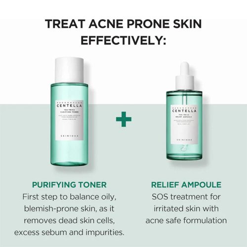 تونر ضد جوش تی تریکا اسکین 1004 SKIN1004 Centella Tea-Trica Purifying Toner