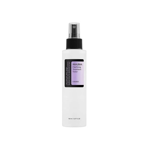 تونر لایه بردار درمانی و آبرسان AHA و BHA کوزارکس COSRX AHA_BHA Clarifying Treatment Toner