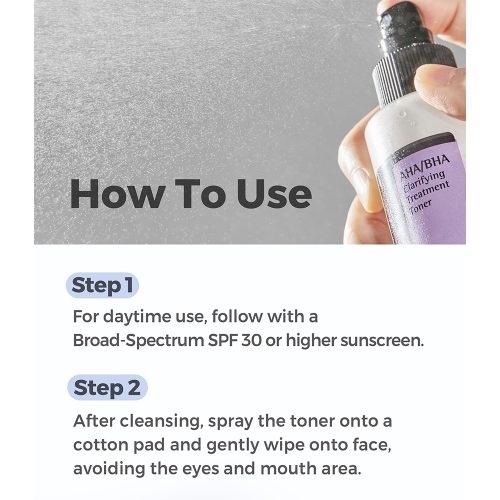 تونر لایه بردار درمانی و آبرسان AHA و BHA کوزارکس COSRX AHA_BHA Clarifying Treatment Toner