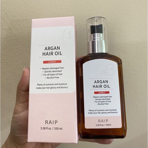 روغن آرگان مرطوب کننده و نرم کننده مو ریپ RAIP R3 Argan Hair Oil lovely