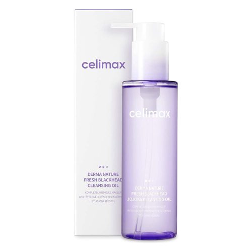 روغن پاک کننده جوش های سرسیاه جوجوبا سلیمکس Celimax Derma Nature Fresh Blackhead Jojoba Cleansing Oil