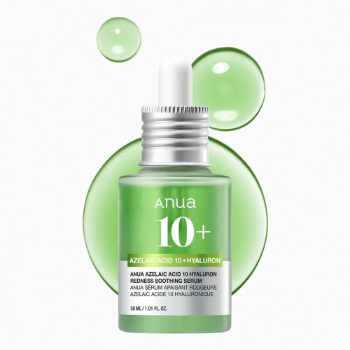 سرم 10% آزلائیک اسید و هیالورون آنوا آرامش بخش و آبرسان Anua Azelaic Acid 10 Hyaluron Redness Soothing Serum