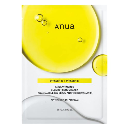 شیت ماسک ویتامین سی آنوا ضد لک و روشن کننده ANUA Vita C Blemish Serum Mask