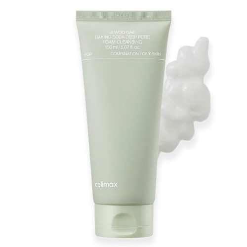 فوم شستشو جوش شیرین سلیمکس ضد جوش و تمیز کننده منافذ Celimax Ji.Woo.Gae Baking Soda Deep Pore Foam Cleansing