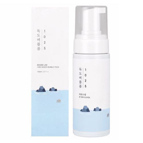 فوم شستشو حبابدار دوکدو راندلب Round Lab 1025 Dokdo Bubble Foam