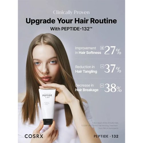 ماسک ترمیم کننده مو پپتاید 132 کوزارکس COSRX PEPTIDE-132 Ultra Perfect Hair Bonding Treatment