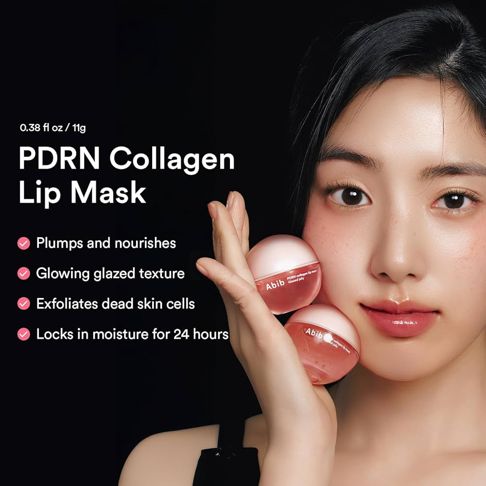 ماسک لب PDRN و کلاژن آبرسان و ترمیم کننده ابیب 3 ماسک لب PDRN و کلاژن آبرسان و ترمیم کننده ابیب Abib PDRN Collagen Lip Mask Glazed Jelly