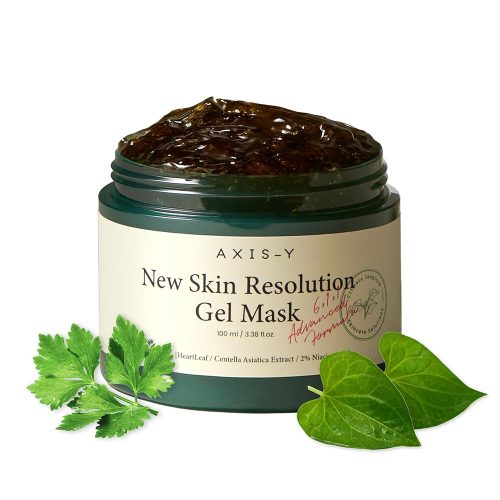 ماسک ژلی اکسیس وای تسکین دهنده و خنک کننده AXIS-Y New Skin Resolution Gel Mask