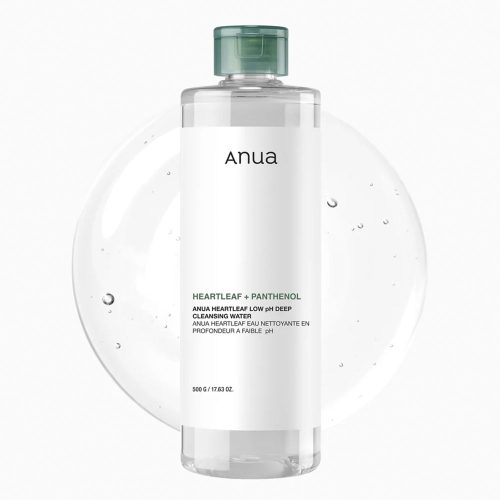 میسلار واتر هارتلیف آنوا پاک کننده عمقی پوست با pH پایین Anua Heartleaf Low pH Deep Cleansing Water
