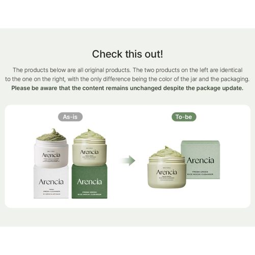 پاک کننده عمقی موچی برنج و چای سبز آرنسیا Arencia Fresh Green Rice Mochi Cleanser