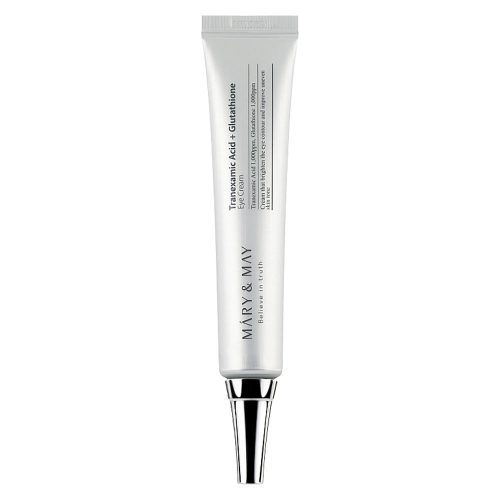 کرم دور چشم ترانگزامیک اسید و گلوتاتیون مری اند می روشن کننده اطراف چشم Mary & May Tranexamic Acid + Glutathione Eye Cream
