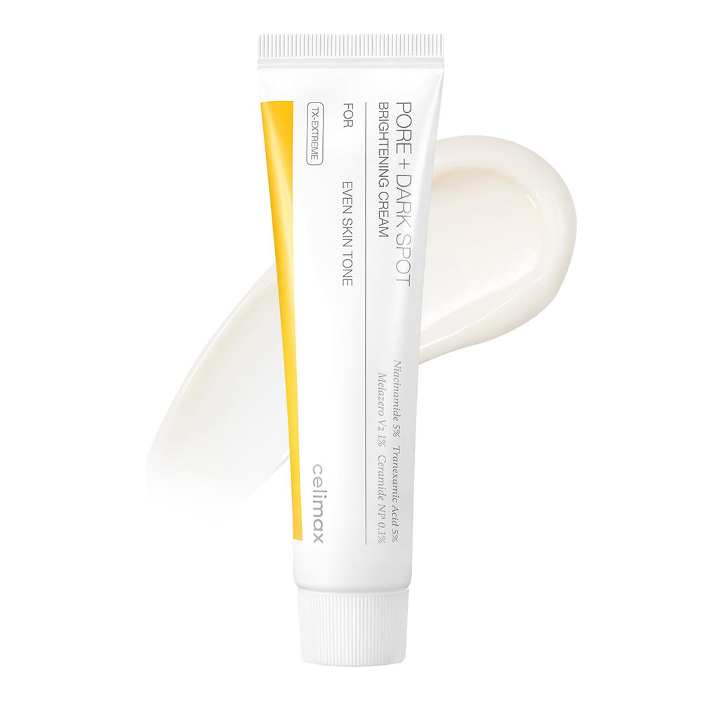 کرم روشن کننده و کنترل منافذ سلیمکس 1 کرم روشن کننده و کنترل منافذ سلیمکس Celimax Pore+Dark Spot Brightening Cream