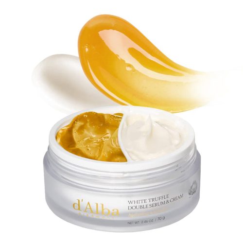 کرم سرم دوگانه ترافل سفید د البا ضد چروک و جوانساز پوست D’Alba White Truffle Double Serum & Cream