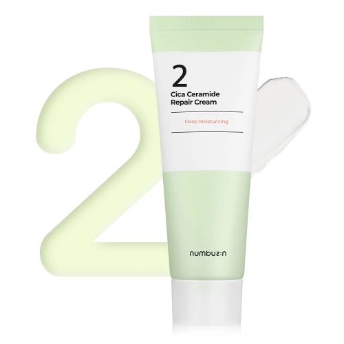 کرم سیکا سراماید شماره 2 نامبوزین ترمیم کننده و مرطوب کننده NUMBUZIN No.2 Cica Ceramide Repair Cream