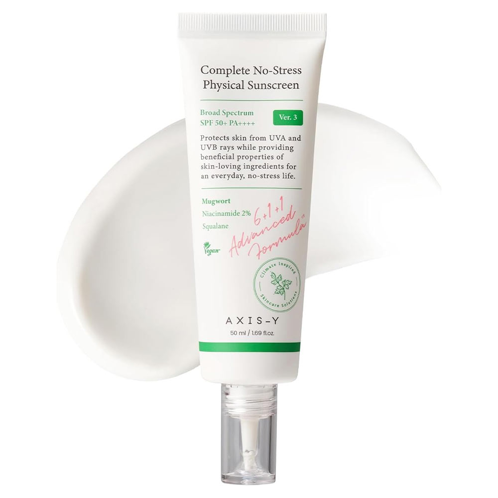 کرم ضد آفتاب فیزیکی اکسیس وای AXIS-Y Complete No-Stress Physical Sunscreen