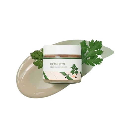 کرم مرطوب کننده و تسکین دهنده ماگورت راندلب Round Lab Mugwort Calming Cream