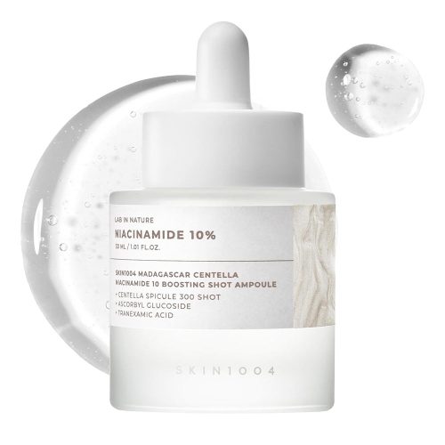 آمپول نیاسینامید شات 10 درصد سنتلا اسکین 1004 ضد لک و روشن کننده SKIN1004 Madagascar Centella Niacinamide 10 Boosting Shot Ampoule
