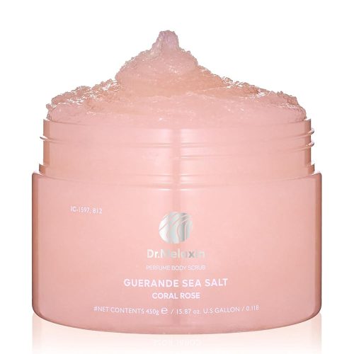 اسکراب بدن نمک دریایی گراند دکتر ملاکسین لایه بردار و روشن کننده پوست Dr.Melaxin Guerande Sea Salt Perfume Body Scrub