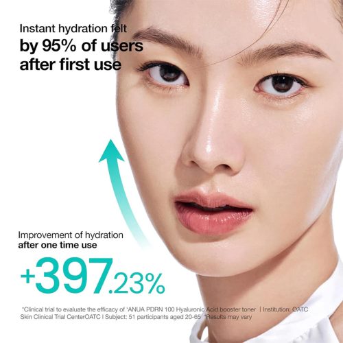 بوستر تونر هیالورونیک اسید و PDRN آنوا آبرسان و تقویت کننده پوست Anua PDRN 100 Hyaluronic Acid Booster Toner
