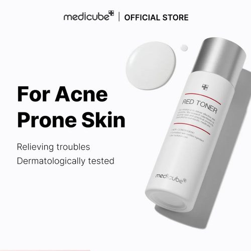 تونر قرمز مدی کیوب ضد جوش و تسکین دهنده Medicube Red Toner