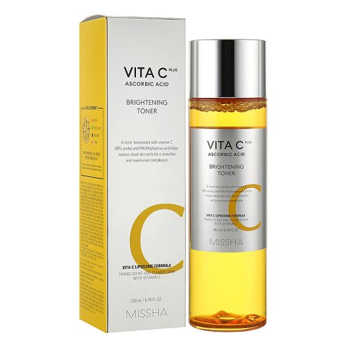 تونر ویتا سی پلاس میشا ضد لک و روشن کننده Missha Vita C Plus Brightening Toner