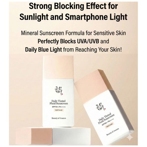 تینت ضد آفتاب فلوئیدی بیوتی اف جوسان 24 تینت ضدآفتاب فلوئیدی بیوتی اف جوسان Beauty of Joseon Daily Tinted Fluid Sunscreen