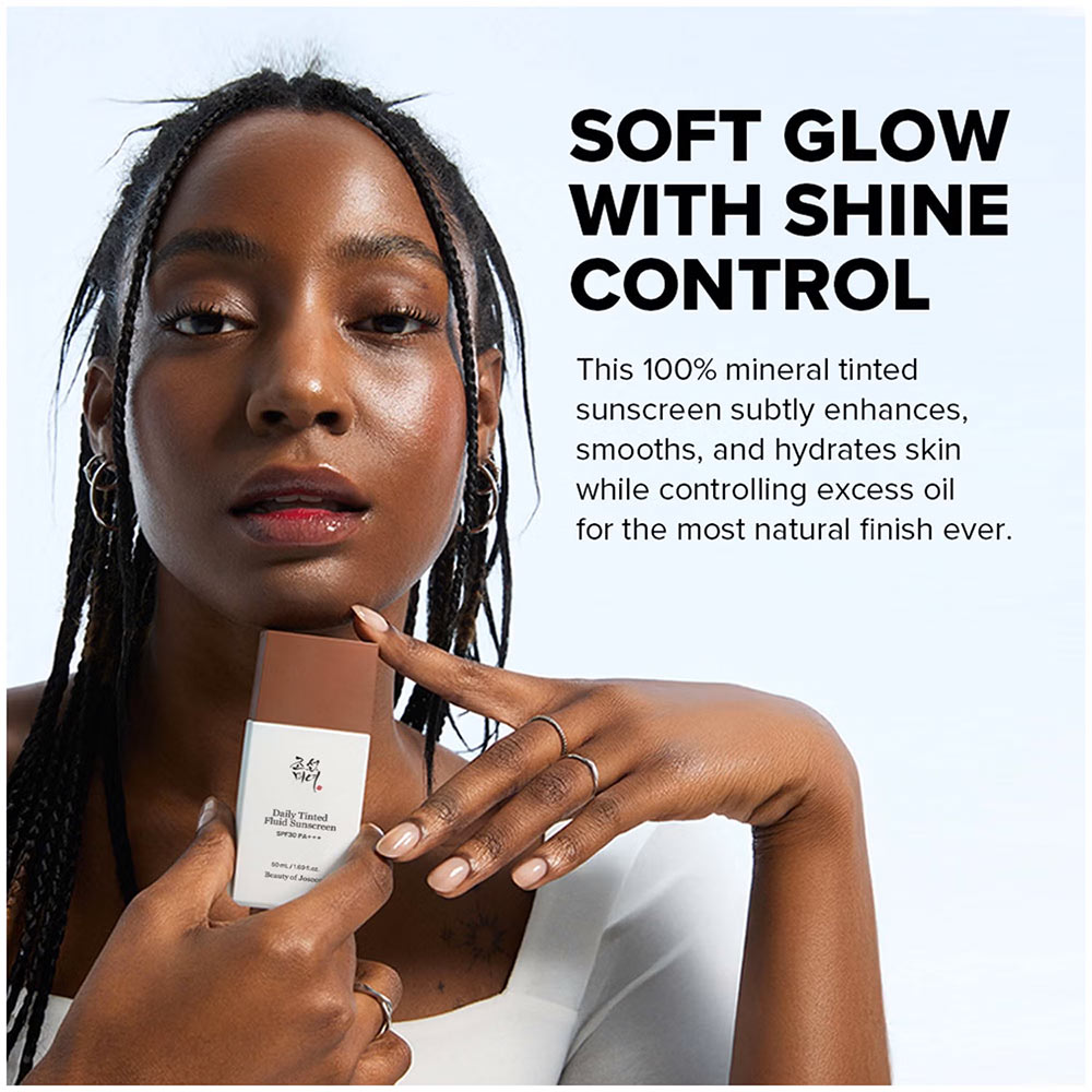 تینت ضد آفتاب فلوئیدی بیوتی اف جوسان 8 تینت ضدآفتاب فلوئیدی بیوتی اف جوسان Beauty of Joseon Daily Tinted Fluid Sunscreen