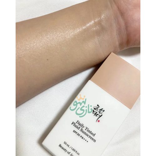 تینت ضد آفتاب فلوئیدی بیوتی اف جوسان 37 تینت ضدآفتاب فلوئیدی بیوتی اف جوسان Beauty of Joseon Daily Tinted Fluid Sunscreen