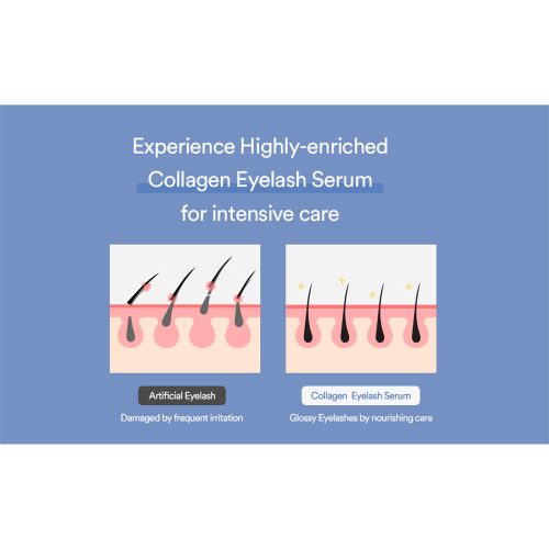 سرم تقویت مژه کلاژن فارم استی Farm stay Collagen Eyelash Serum