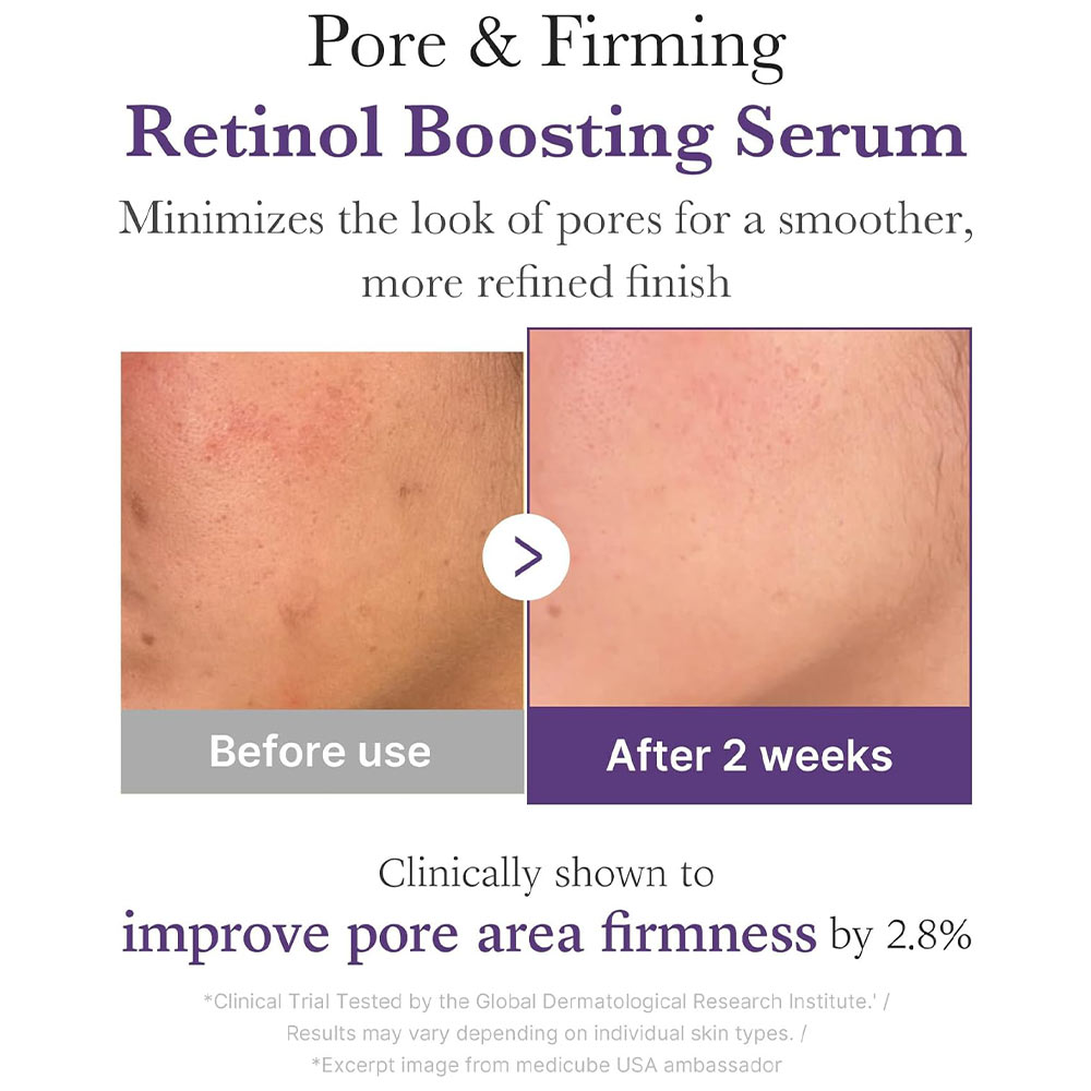 سرم رتینول و NMN مدی کیوب ضد چروک و جوانساز Medicube Retinol NMN Boosting Serum 24 سرم رتینول و NMN مدی کیوب ضد چروک و جوانساز Medicube Retinol NMN Boosting Serum