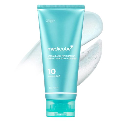 فوم شستشو آزلائیک اسید و نیاسینامید مدی کیوب کنترل چربی و پاک کننده منافذ Medicube Azelaic Acid Niacinamide Deep Clean Foam Cleanser