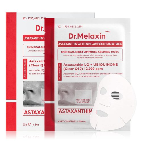 ماسک سرمی آستاگزانتین دکتر ملاکسین روشن کننده و ضد لک Dr.Melaxin TX Astaxanthin Brightening Serum Mask